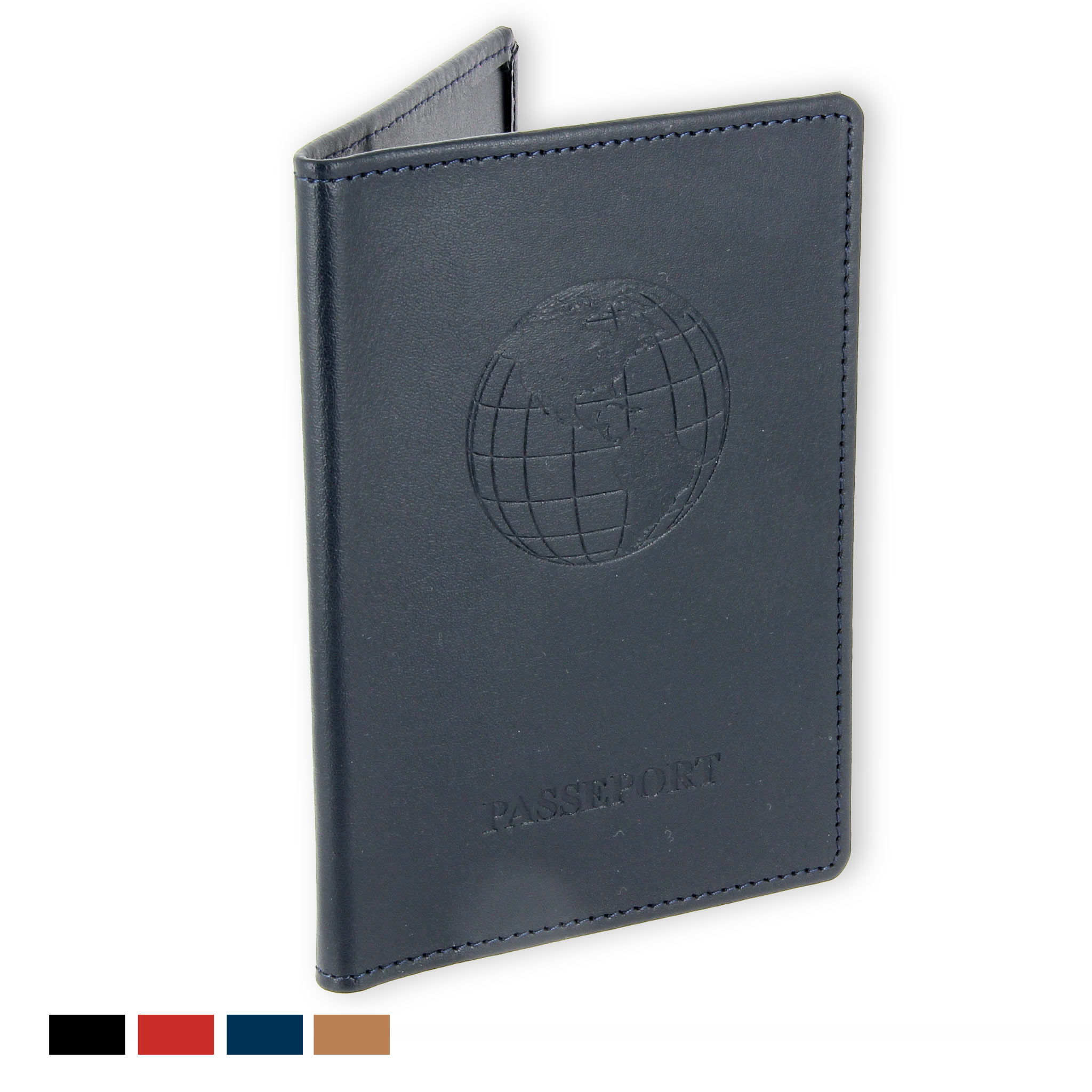 Acheter Porte-passeport en cuir pour hommes et femmes, étui de voyage,  nouvelle couverture étanche avec porte-carte